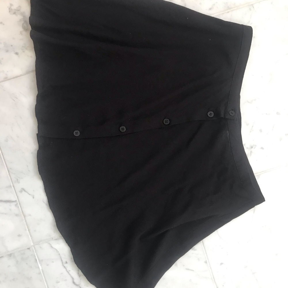 Divided Button Up Skirt
